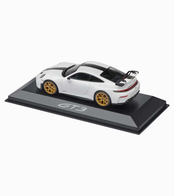 PORSCHE 911 GT3 RS (992.2) Model 1:43 v bílém provedení