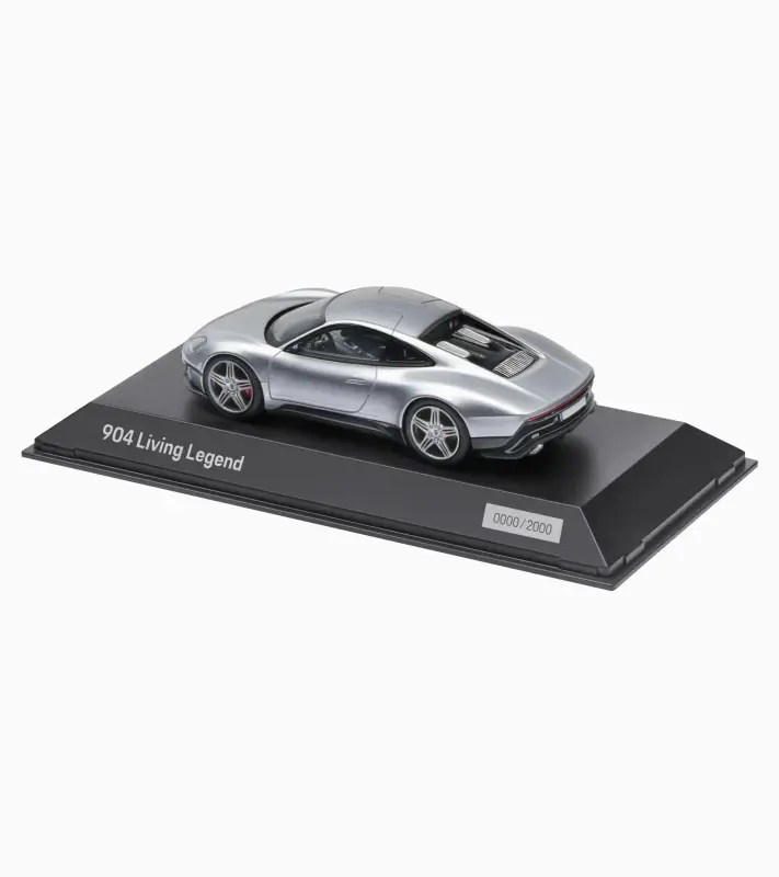 PORSCHE 904 Living Legend Limited Edition Model 1:43 stříbrná