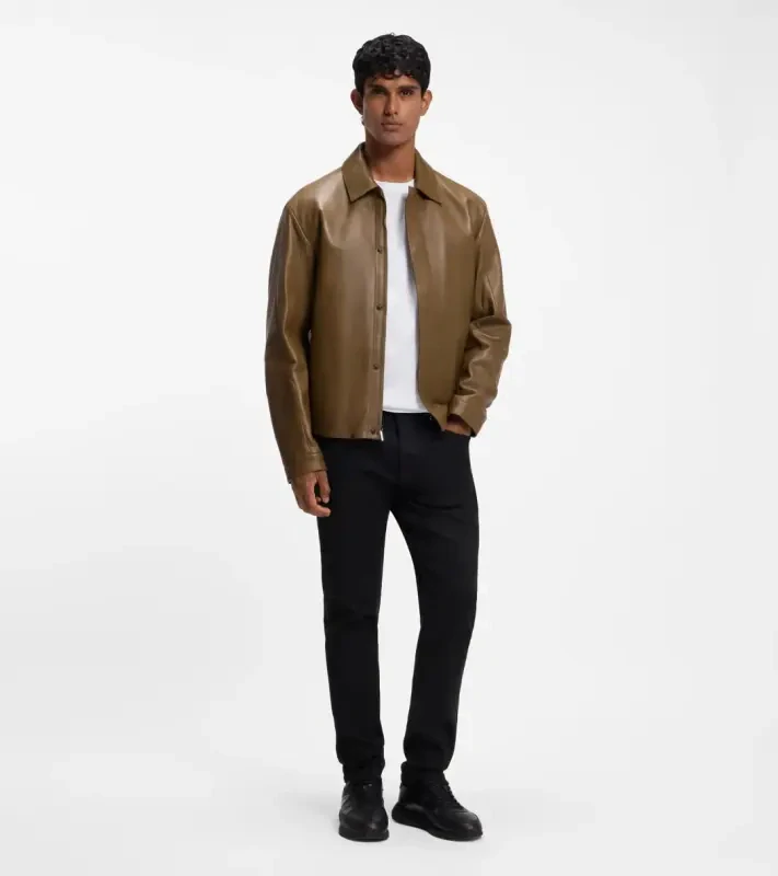 PORSCHE DESIGN Mercerised-cotton T-shirt with gloss logo Porsche x BOSS Tričko z mercerované bavlny s potiskem na zádech a reliéfním logem bílá