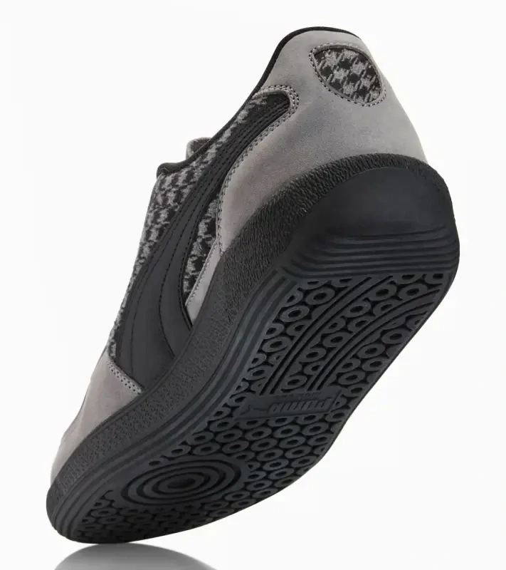 PORSCHE DESIGN 911 Pepita Palermo Sneakers Obuv volnočasová sportovní v retro stylu kostkovaná šedočerná