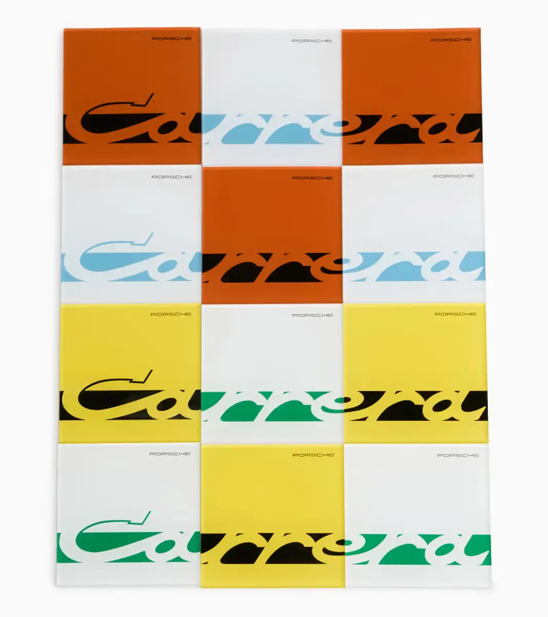Set of 12 glass coasters – Porsche 911 Carrera RS 2.7 Sada podtácků