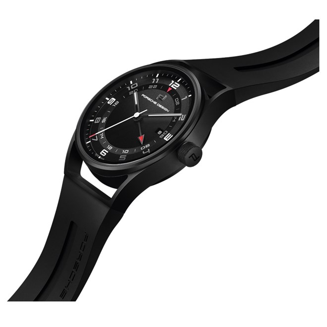 Porsche Design 1919 GLOBETIMER Náramkové hodinky černá all black