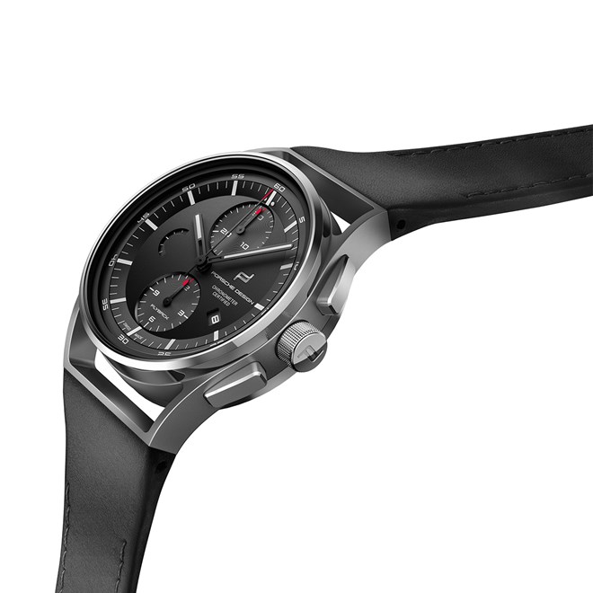 Porsche Design 1919 CHRONOTIMER FLYBACK Náramkové hodinky černá titanium
