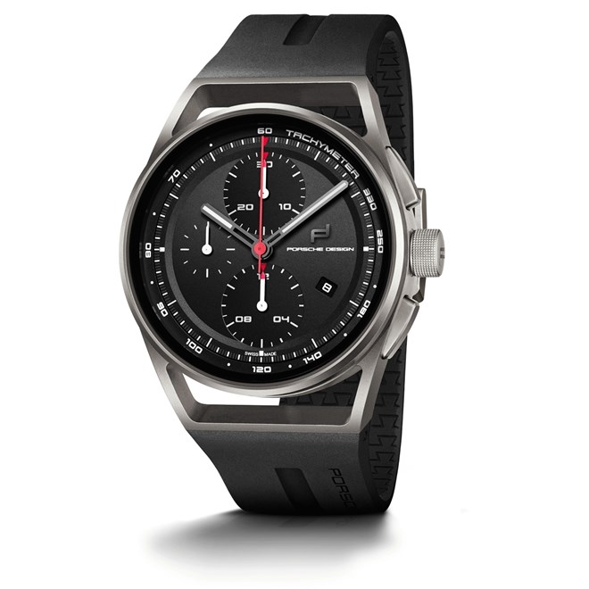 Porsche Design1919 CHRONOTIMER Náramkové hodinky černá titanium black