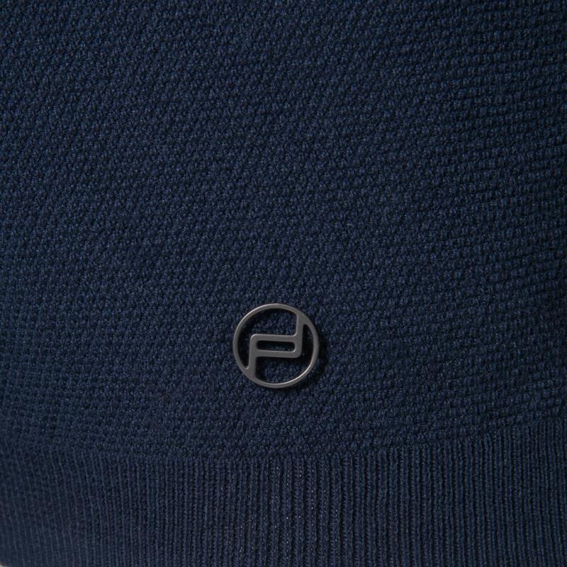 Porsche Design Basic Fashion Polo Tričko s límečkem modrá námořní