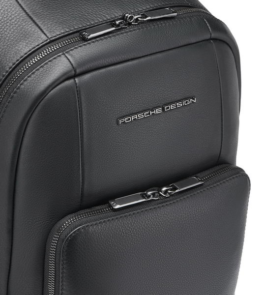 Porsche Design ROADSTER LEATHER BACKPACK S Batoh kožený černá black