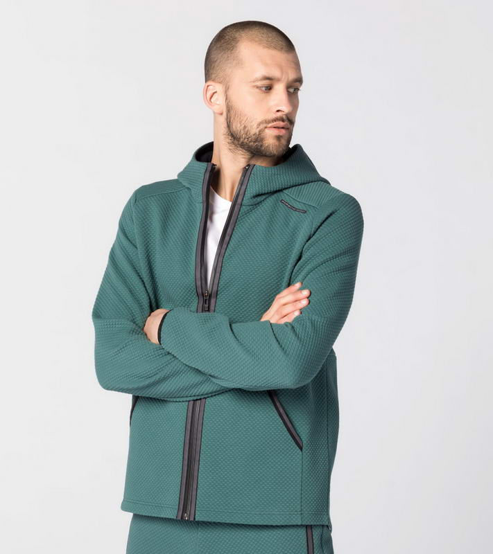 Porsche Design SWEAT HOODIE JACKET bunda zelená