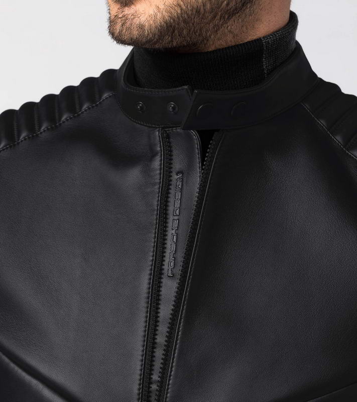 Porsche Design ICONIC MOTOX LEATHER JACKET bunda moto černá kůže