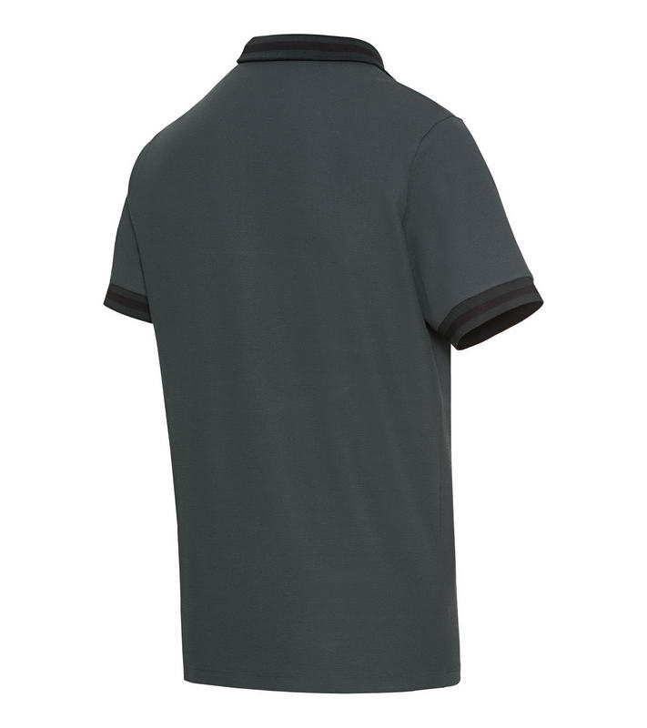Porsche Design ZIP-UP POLO tričko se zipem a límečkem zelená černá