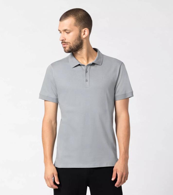 Porsche Design P-Icon Polo triko s límečkem Icon šedé monument