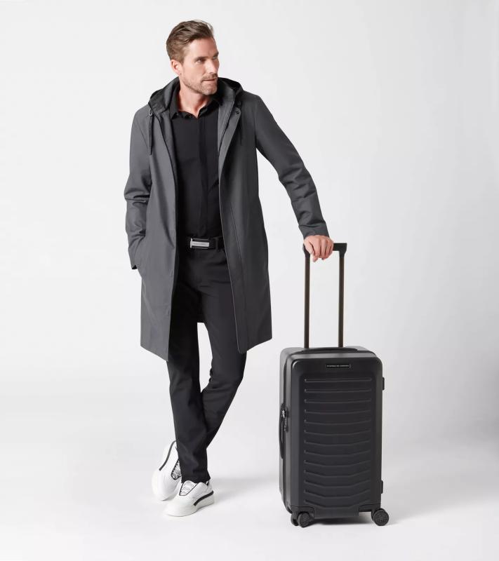 PORSCHE DESIGN Roadster Hardcase 4W Trunk S Cestovní zavazadlo kufr skořepinový hranatý velikost S matně černý