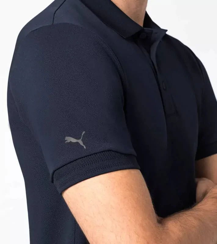 PORSCHE DESIGN Men's Polo Shirt Tričko s límečkem a knoflíčky námořní modrá