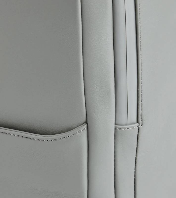 PORSCHE DESIGN Roadster Leather Backpack S1 Batoh menší velikosti kožený manažerský šedý