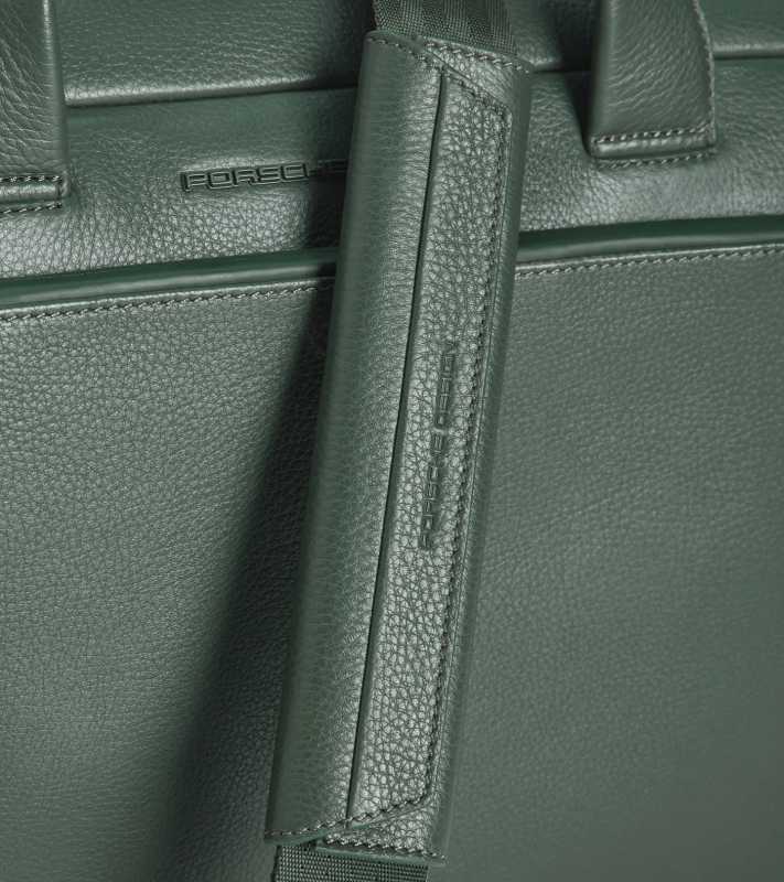 Porsche Design Roadster Leather Briefcase S aktovka kožená zelená