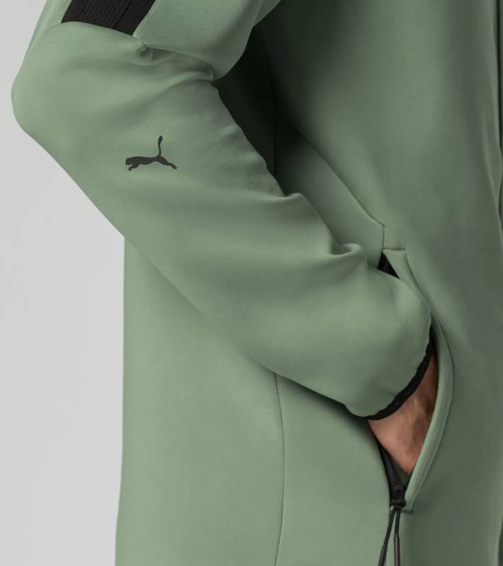 PORSCHE DESIGN Hoodie Sportovní volnočasová mikina s kapucí zelená