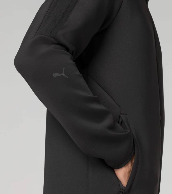 PORSCHE DESIGN Hoodie Sportovní volnočasová mikina s kapucí černá