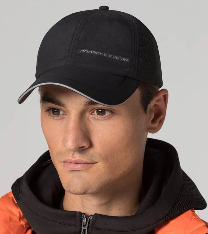 PORSCHE DESIGN RCT 6-Panel Cap Čepice kšiltovka černá