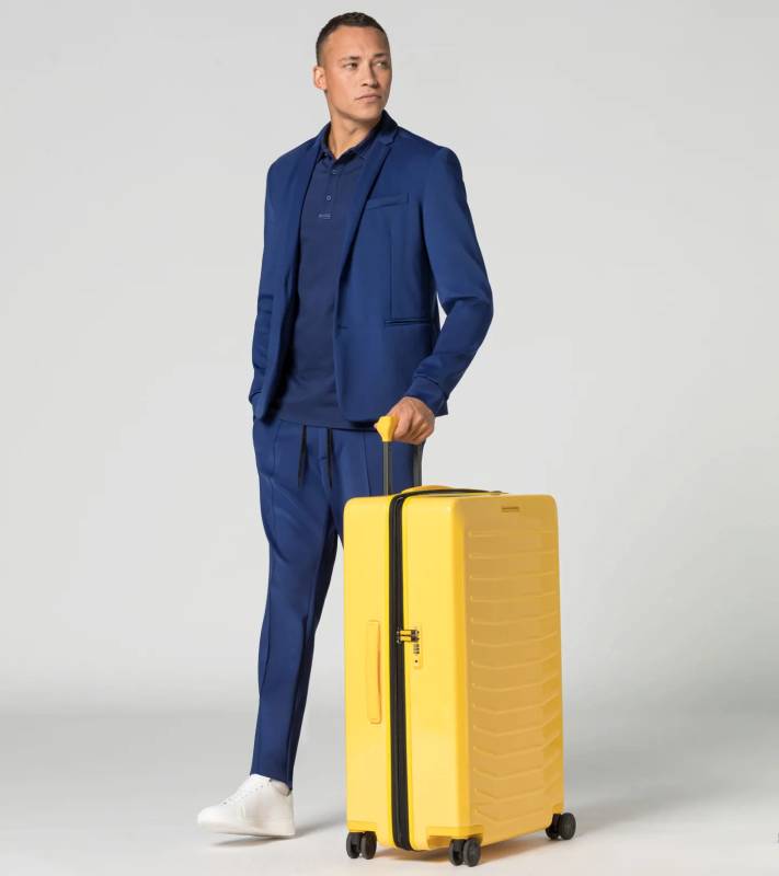 PORSCHE DESIGN Roadster Hardcase 4W Trolley L Cestovní zavazadlo kufr skořepinový velikost L žlutý TSA