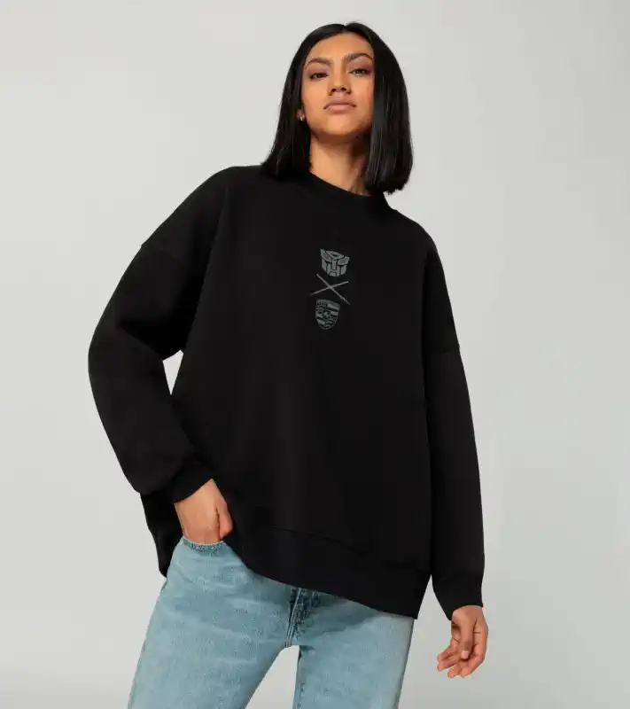 Porsche Sweatshirt – Transformers mikina černá