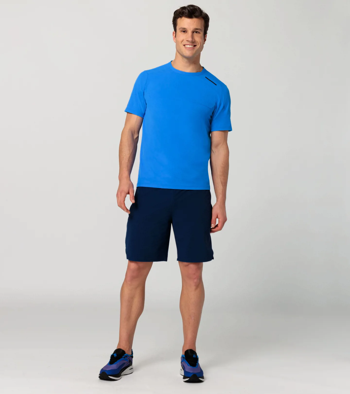 PORSCHE DESIGN Active T-shirt Funkční tričko ultra modrá
