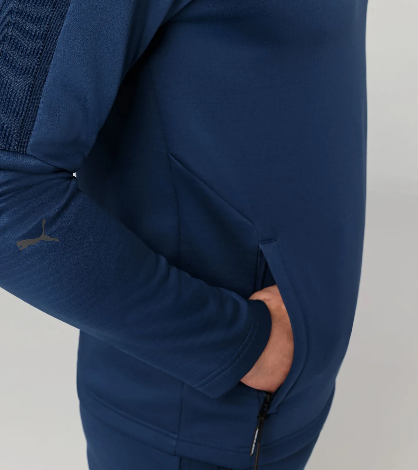 PORSCHE DESIGN Crew neck sweater Svetr s výstřihem ke krku perská tmavě modrá
