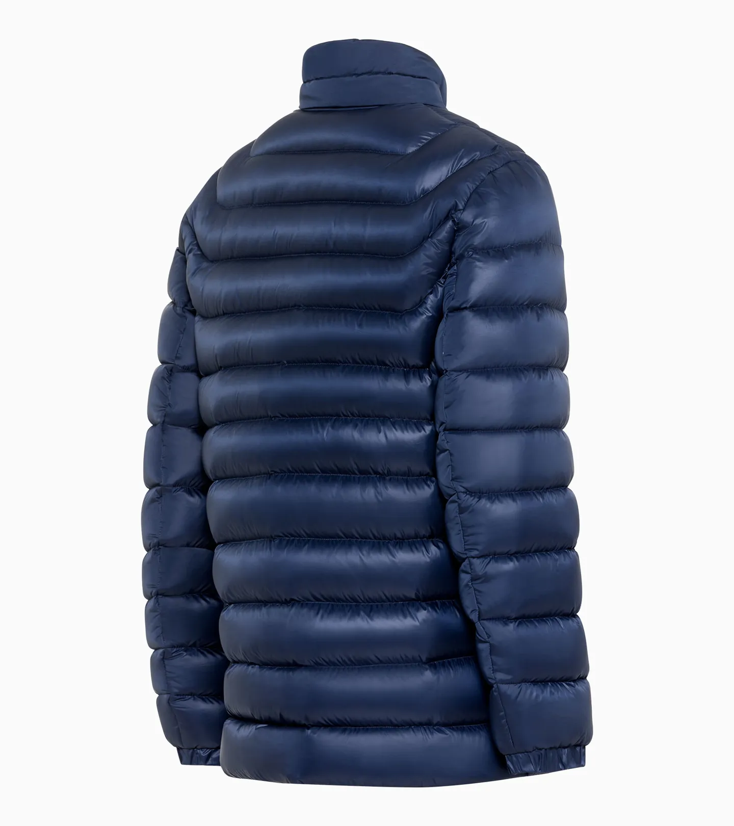 PORSCHE DESIGN Lightweight puffer parka Bunda delší prošívaná odlehčená tmavě modrá