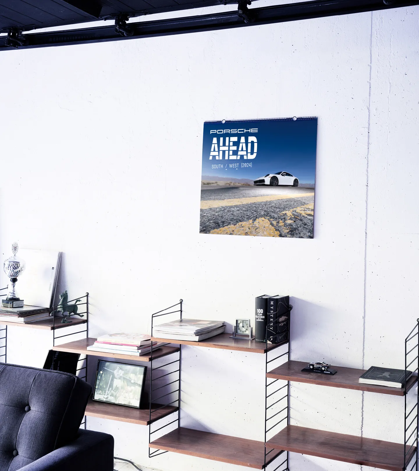 PORSCHE DESIGN Porsche Calendar 2024 Kalendář nástěnný