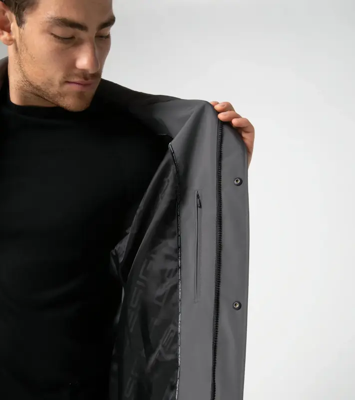 PORSCHE DESIGN Active travel coat Kabát pro všechny příležitosti antracitově šedá