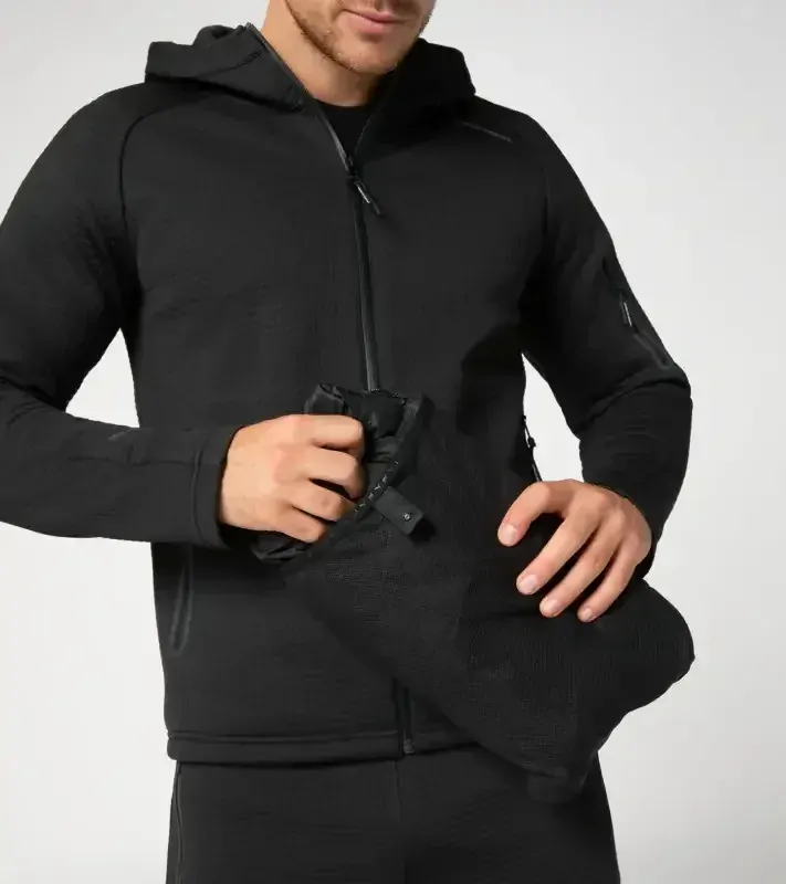 PORSCHE DESIGN Packlite vest Vesta odlehčená prošívaná černá
