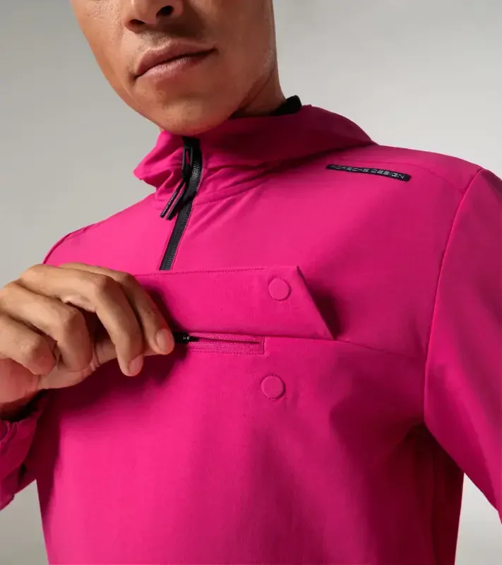 PORSCHE DESIGN Active jacket Bunda sportovní funkční granátová růže