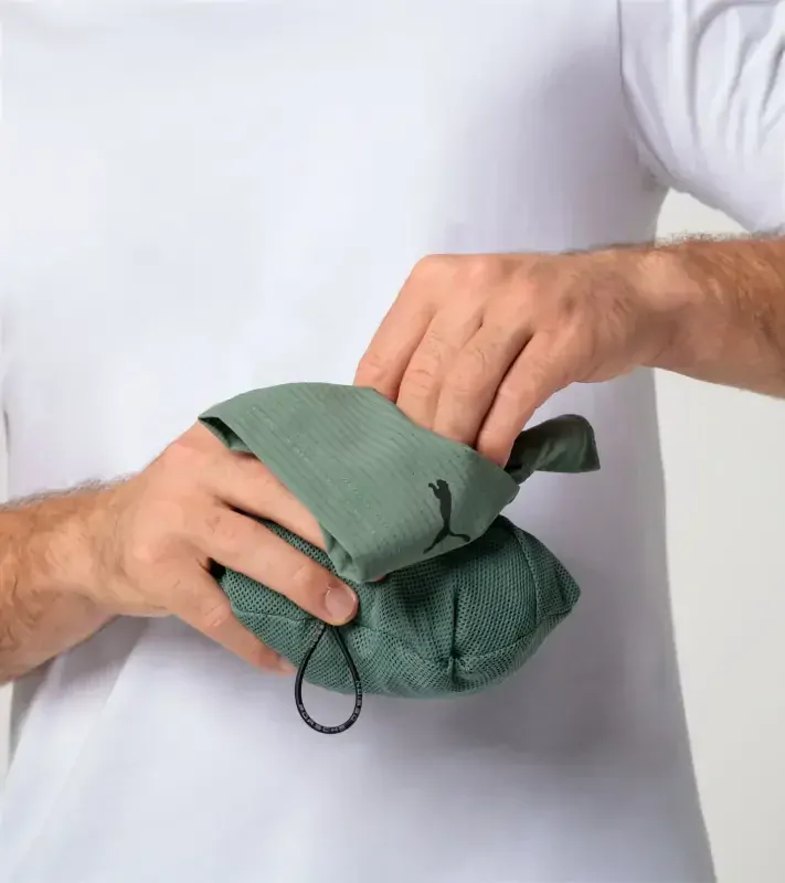 PORSCHE DESIGN Active polo shirt Polokošile tričko s límečkem eukalyptová zelená