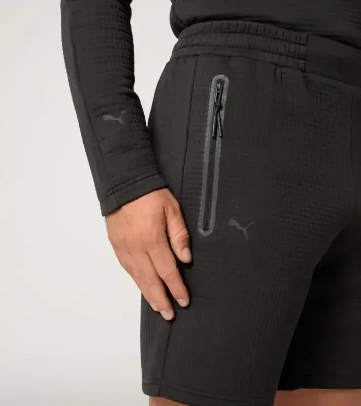 PORSCHE DESIGN Sweat shorts Kalhoty krátké volnočasové černá