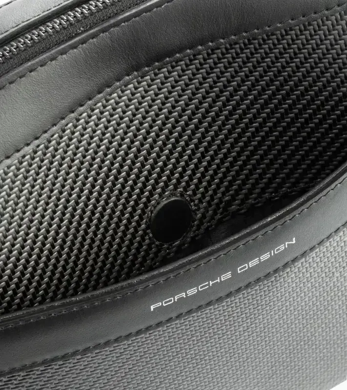 PORSCHE DESIGN Carbon Washbag Taška toaletní kosmetická z uhlíkových vláken černá