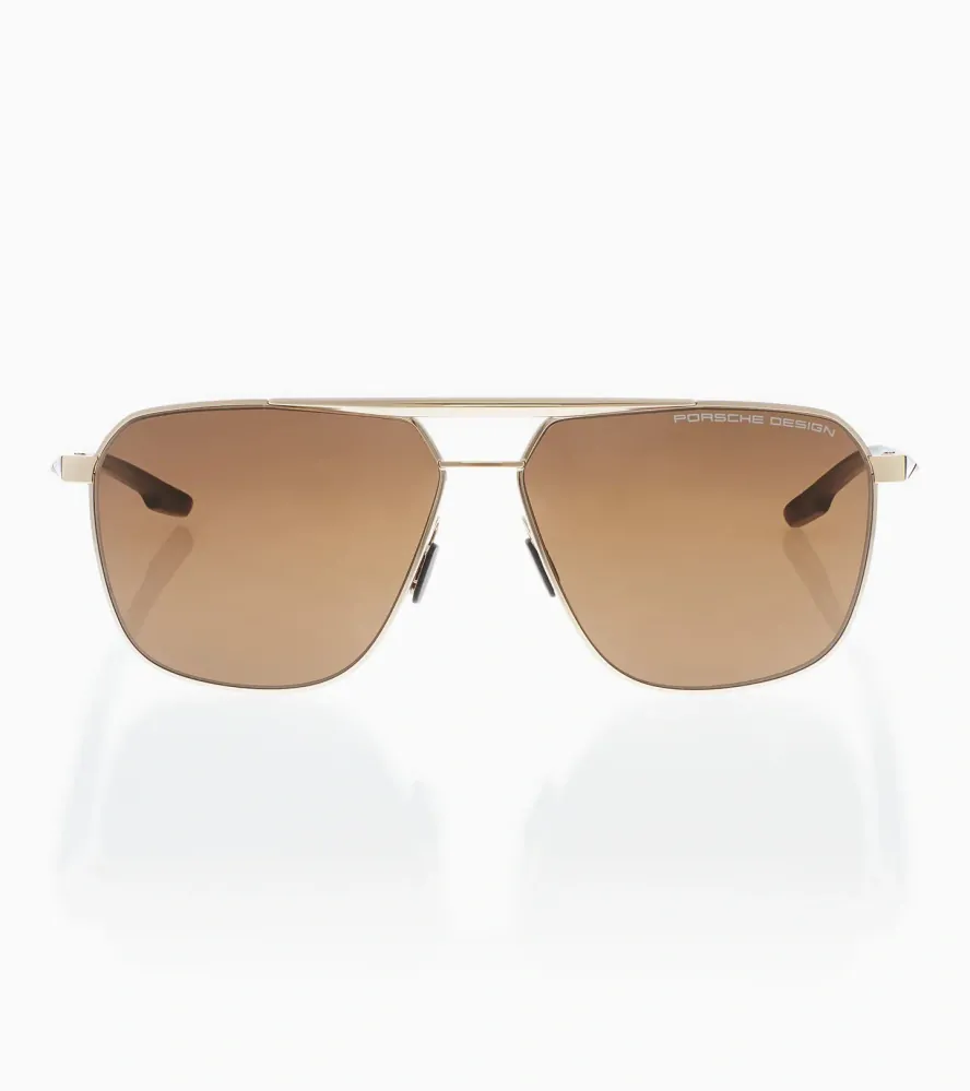 PORSCHE DESIGN Sunglasses P´8949 sluneční brýle zlaté s hnědými skly