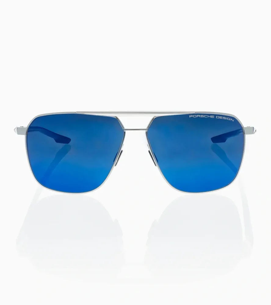 PORSCHE DESIGN Sunglasses P´8949 sluneční brýle paladium s tmavě modrými skly