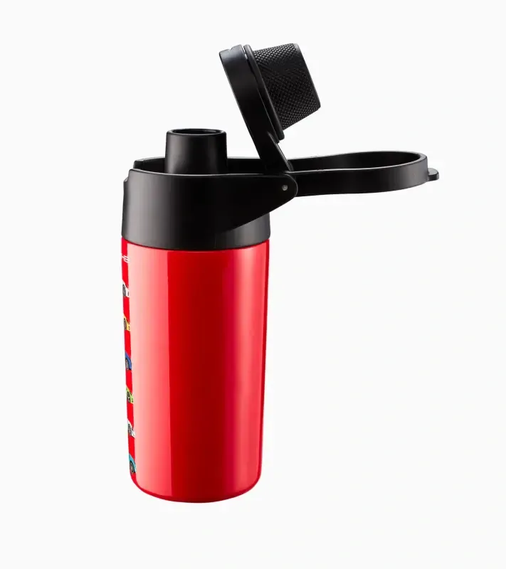 PORSCHE Kids' drink bottle Láhev na pití 460 ml červená