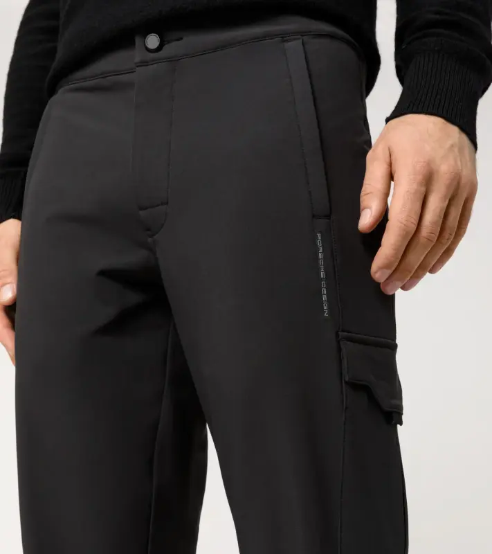 PORSCHE DESIGN Cargo Pants Kalhoty volnočasové černá