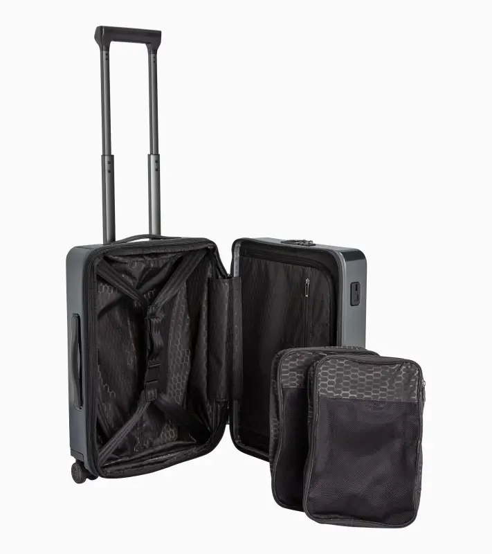 PORSCHE DESIGN Roadster Hardcase 4W Business Trolley S  Manažerské zavazadlo kufr skořepinový velikost S šedá TSA USB