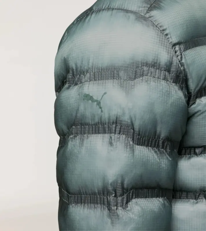PORSCHE DESIGN Light padded jacket Bunda odlehčená prošívaná mořská zelená