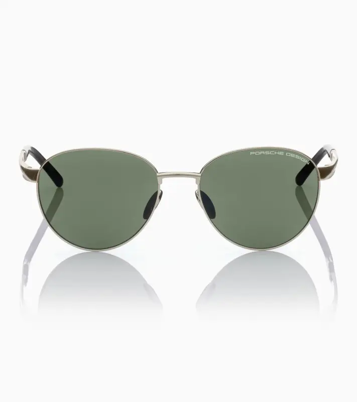 PORSCHE DESIGN Sunglasses P´8985 Sluneční brýle z titanu černopalladiové se zelenými skly