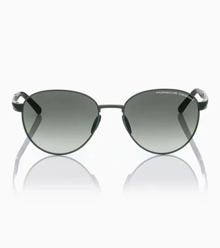 PORSCHE DESIGN Sunglasses P´8985 Sluneční brýle z titanu zelenočerné s kouřovými skly v gradientu