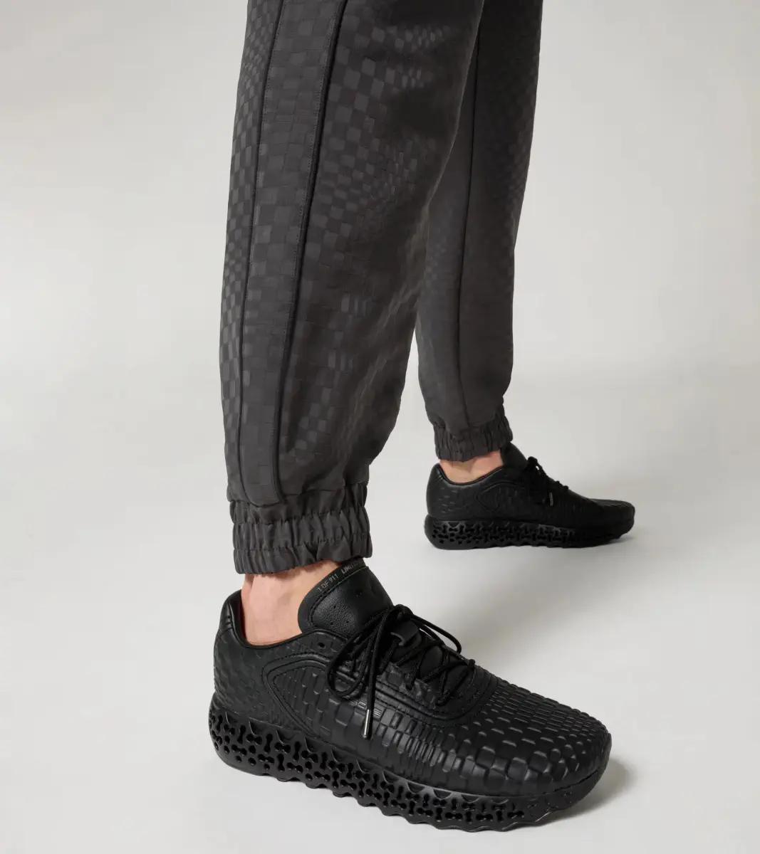 PORSCHE Jacquard Track Pants – 911 Spirit 70 žakárové tepláky černé