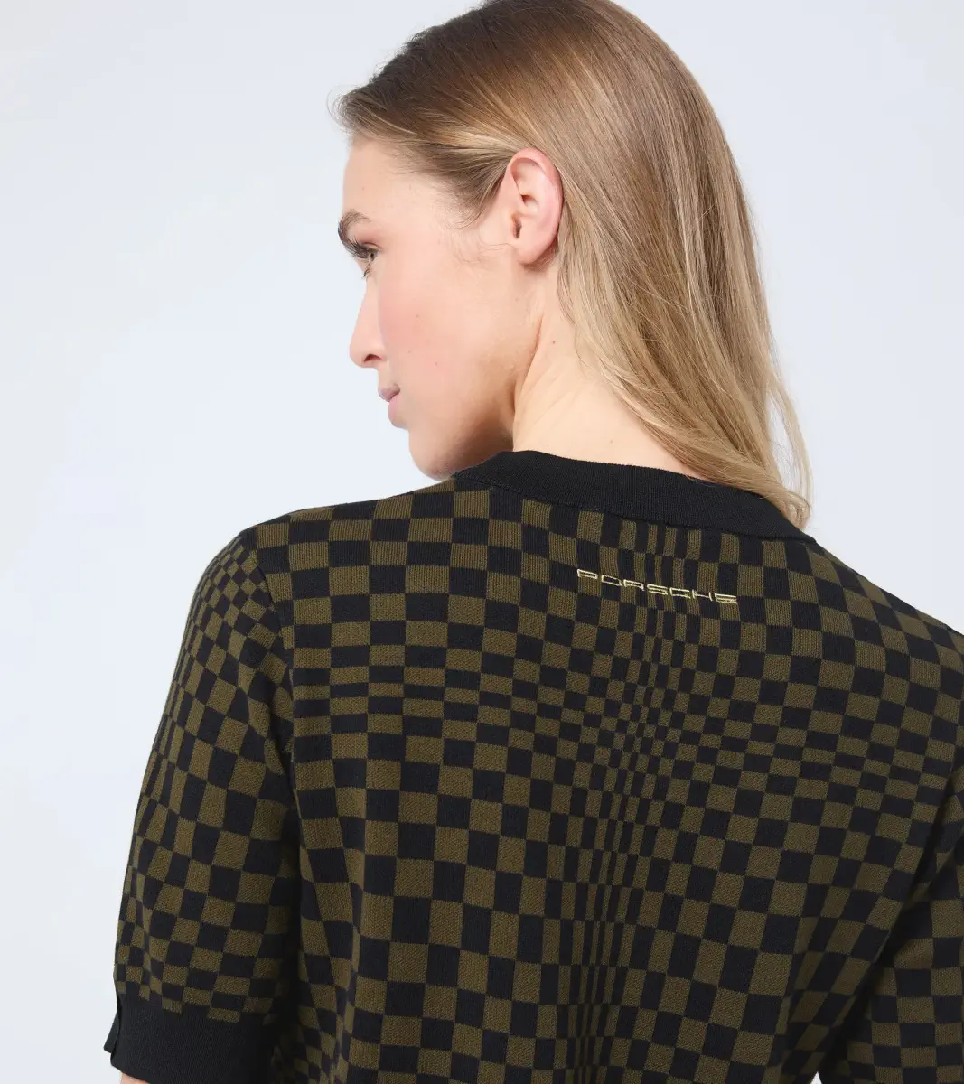 PORSCHE Jacquard polo T-shirt 911 Spirit 70 dámské žakárové tričko