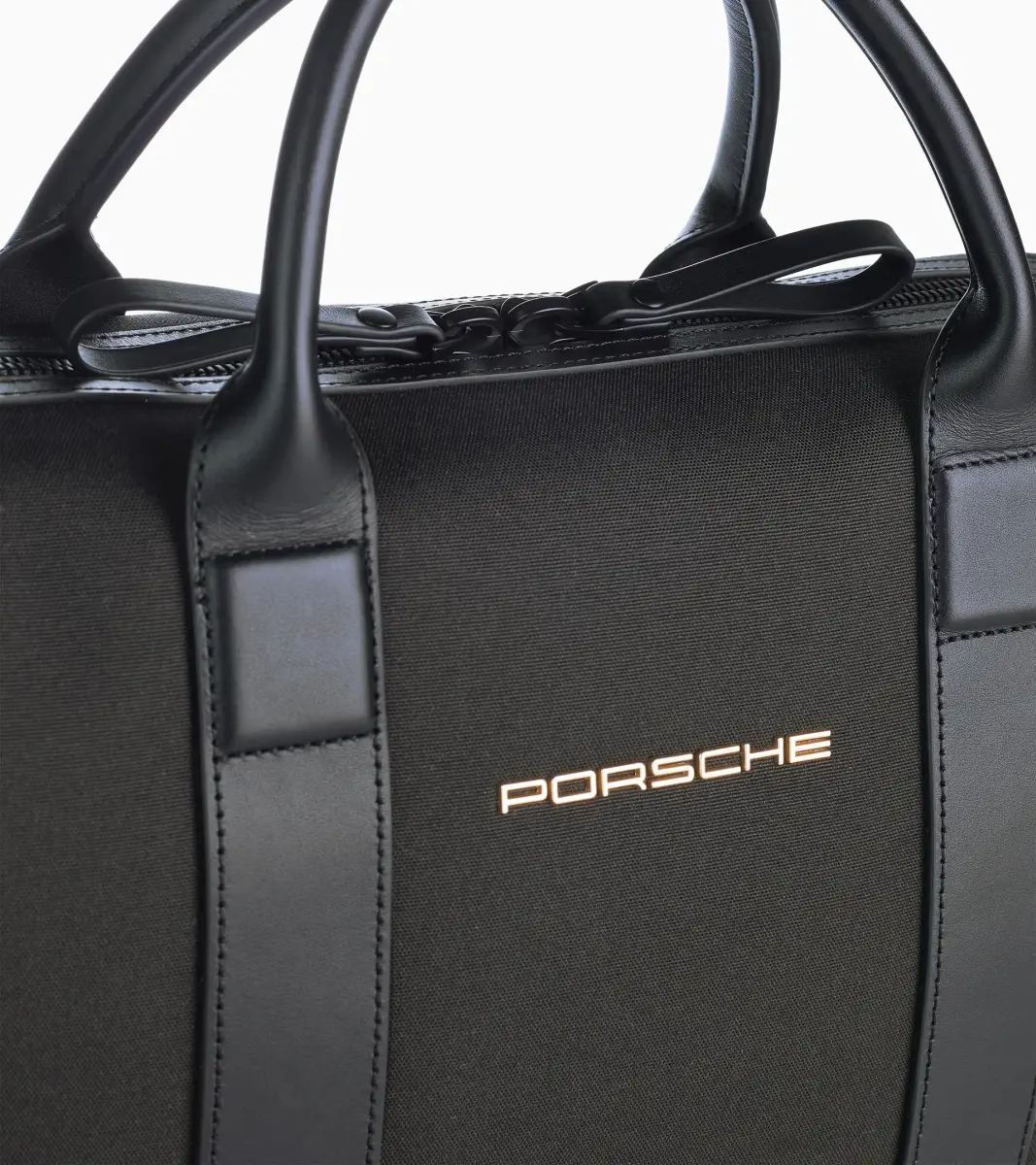 PORSCHE Business bag Heritage manažérská aktovka se zlatým logem