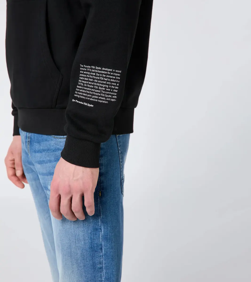 PORSCHE Hoodie MARTINI RACING® mikina s kapucí černá