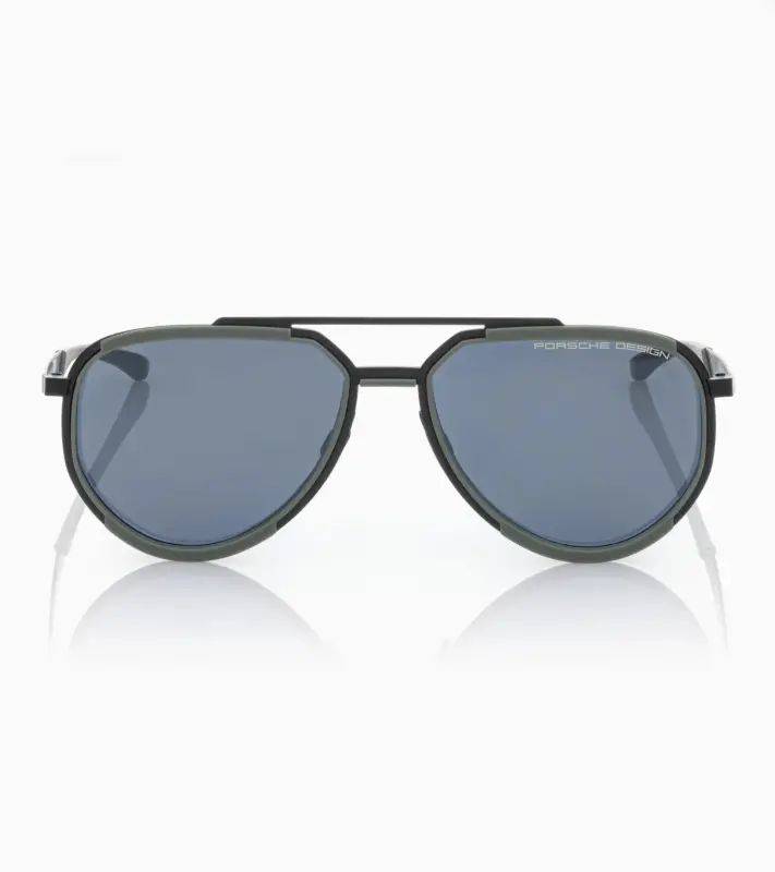 PORSCHE DESIGN Sunglasses P´8994 Sluneční brýle šedozelené s modrými skly 