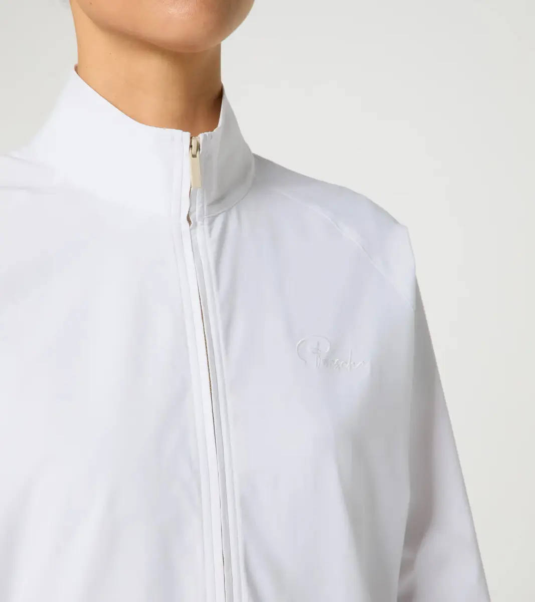 PORSCHE Golf jacket – 911 Targa 60Y lehká dámská bunda bílá