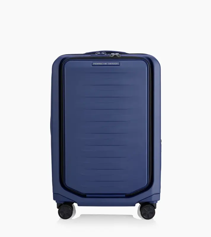 PORSCHE DESIGN Roadster Hardcase Business Trolley S Zavazadlo kufr  cestovní manažerský skořepinový matný modrý USB TSA