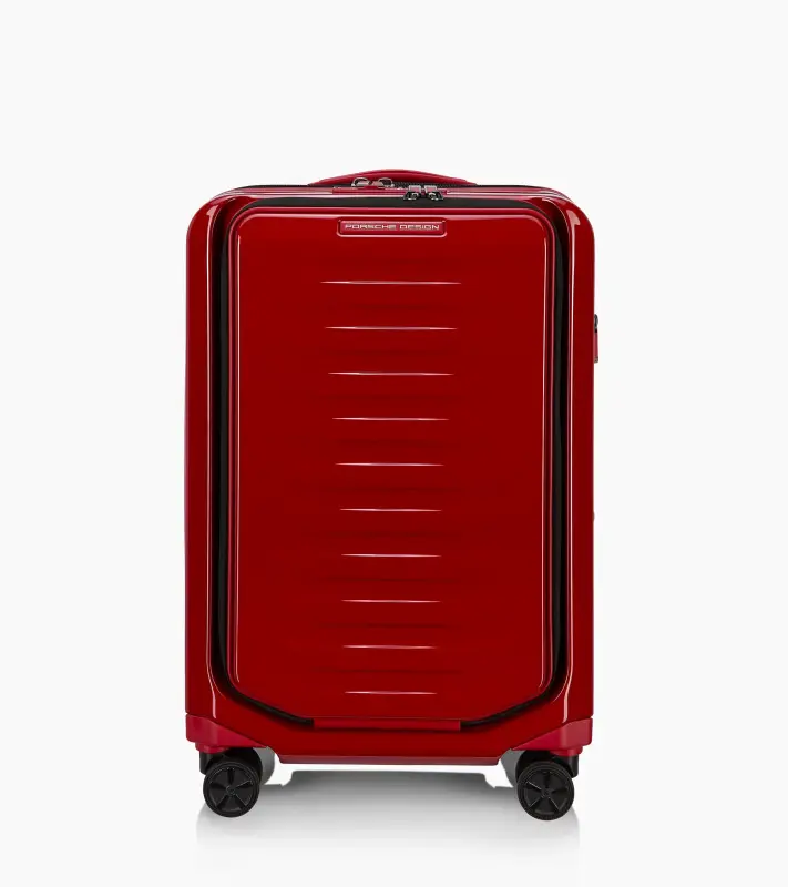 PORSCHE DESIGN Roadster Hardcase Business Trolley S Zavazadlo kufr cestovní manažerský skořepinový karmínově červený USB TSA