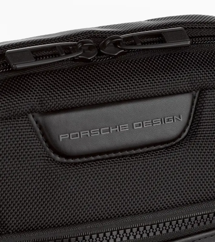 PORSCHE DESIGN Roadster Nylon Shoulder Bag XS Taška přes rameno malá s uzavíratelnými kapsami černá